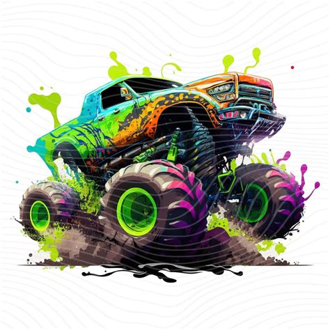 monster truck clip art free|monster truck background clip art.